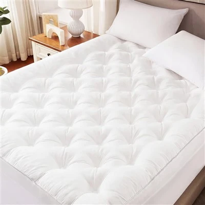 Coprimaterasso in memory foam da 4 pollici